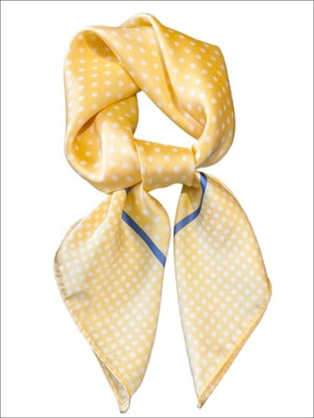 Women's Floral Silk Feeling Square Scarf Head Wrap Neckerchief Lightweight